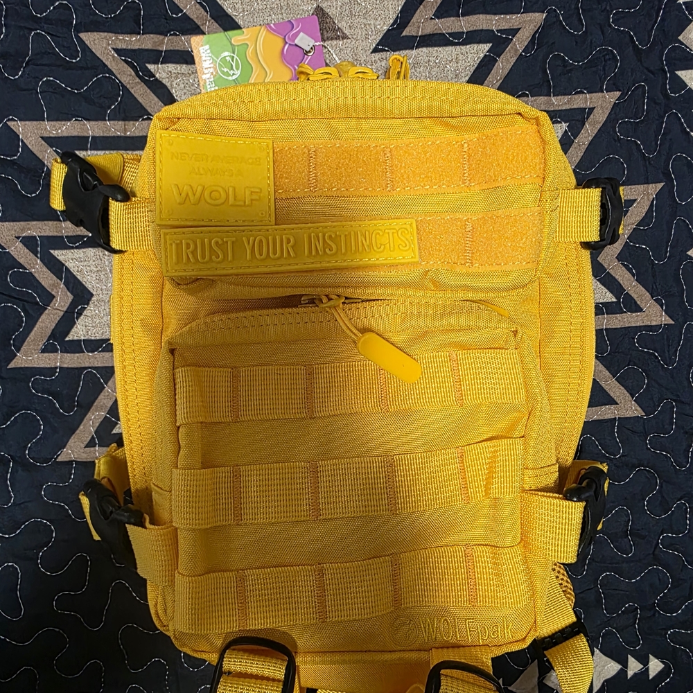 Wolfpak Yellow 9L Tactical Bag